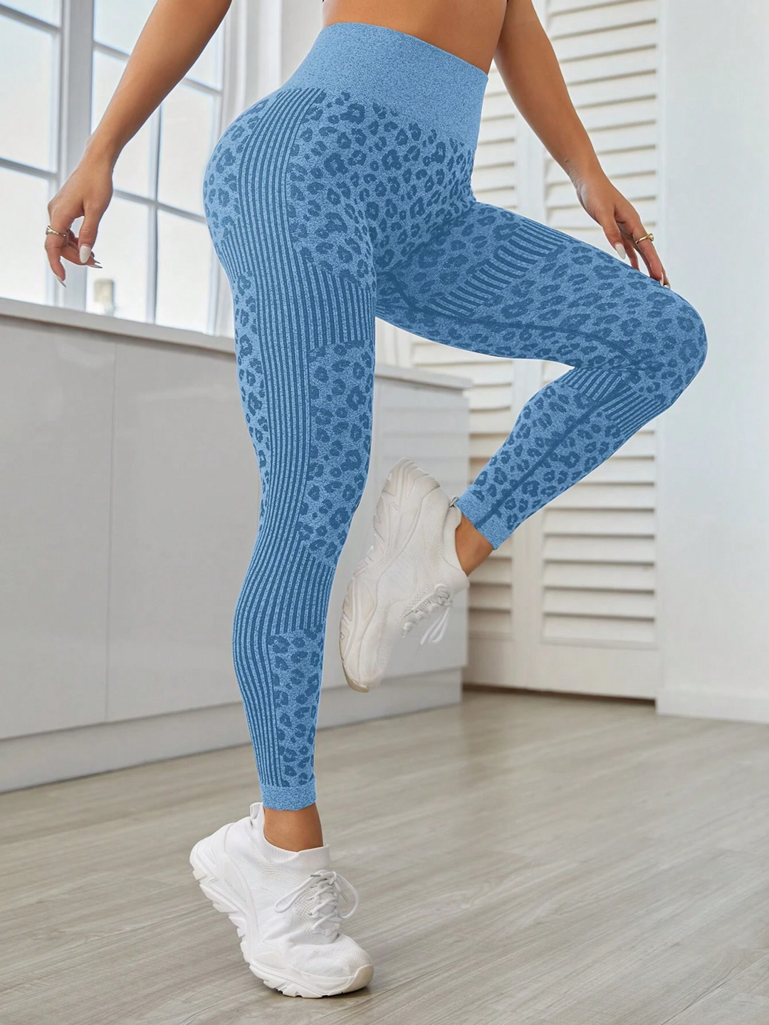 Female Leopard Print Quick-dry Booty Leggings