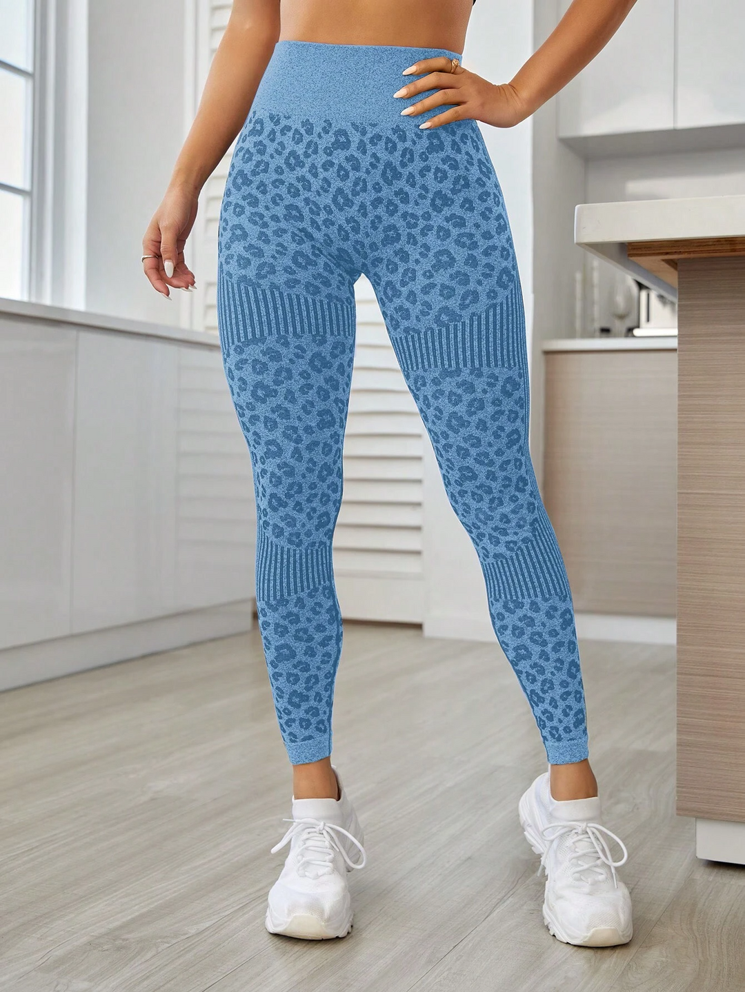 Female Leopard Print Quick-dry Booty Leggings