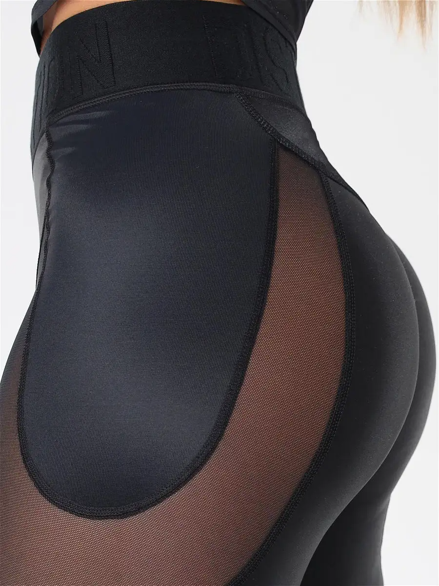 Female Super Mesh Hip-lift Leggings