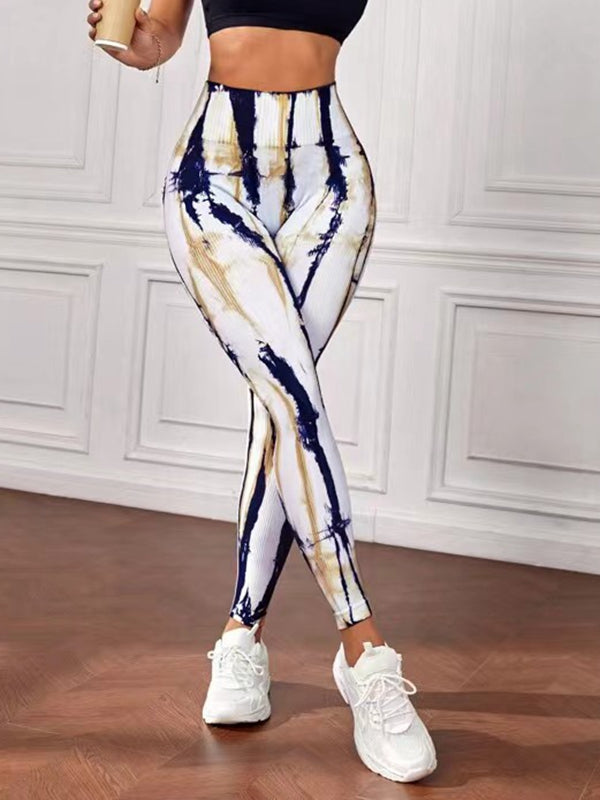 Female Hot Tie-dye Quick Dry Leggings