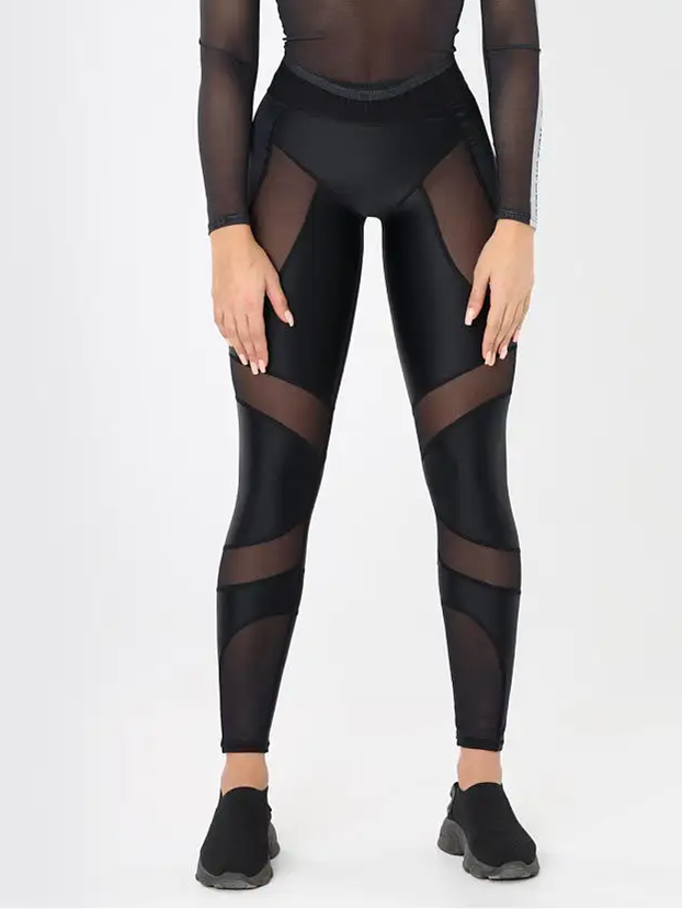 Female Super Mesh Hip-lift Leggings