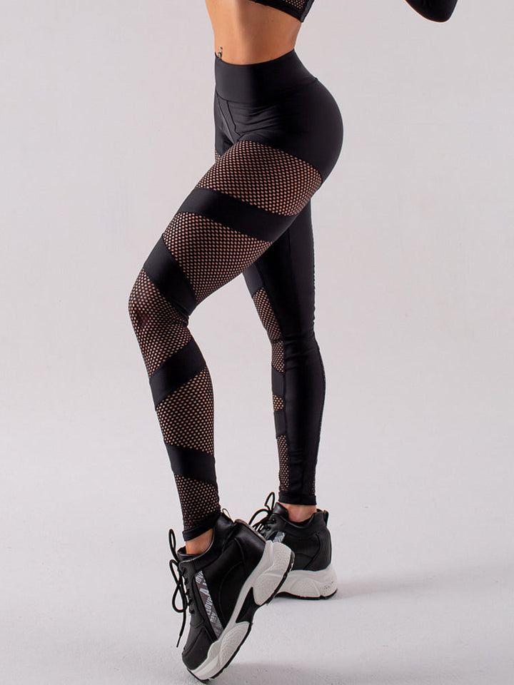 Female Unique Wildest Net Style Hip-lift Leggings