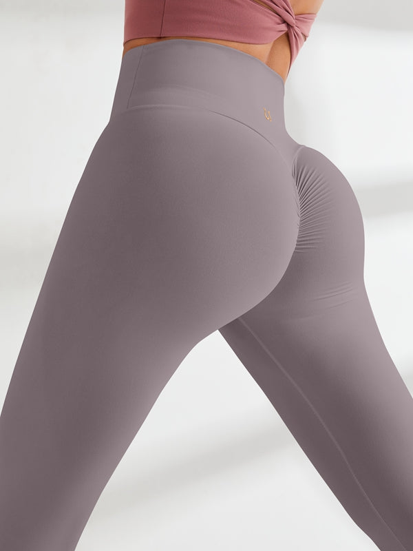 Female High Waist Nude Yoga Leggings