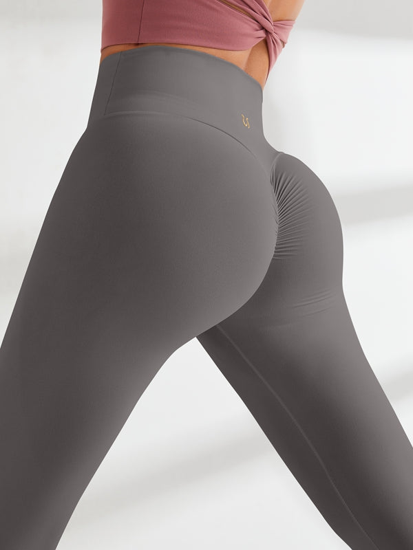 Female High Waist Nude Yoga Leggings