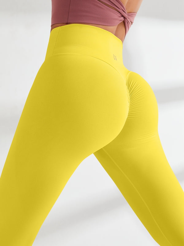 Female High Waist Nude Yoga Leggings