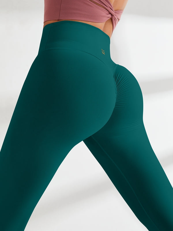 Female High Waist Nude Yoga Leggings