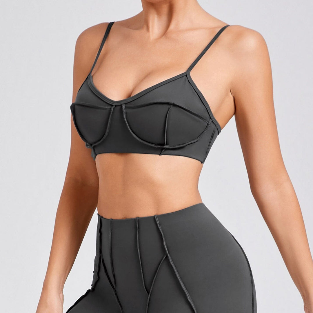 Whimsical Padded Sports Bra