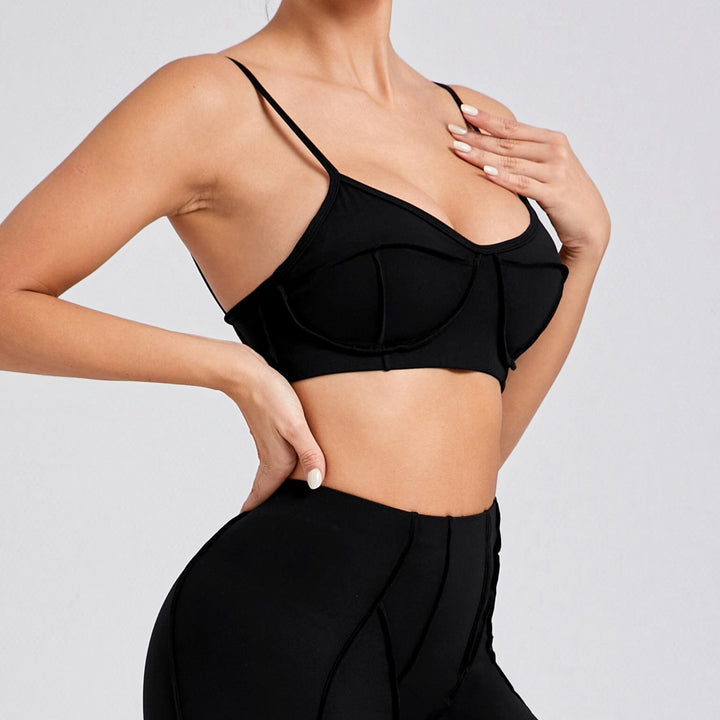 Whimsical Padded Sports Bra