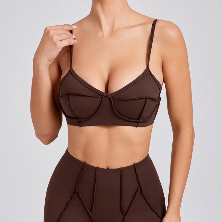 Whimsical Padded Sports Bra