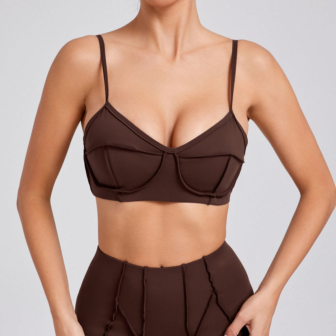 Whimsical Padded Sports Bra