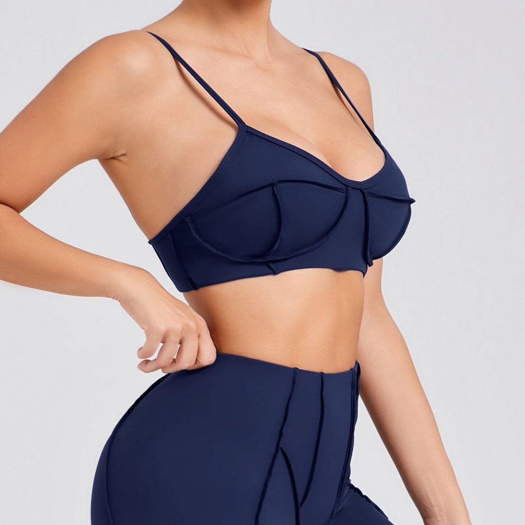 Whimsical Padded Sports Bra