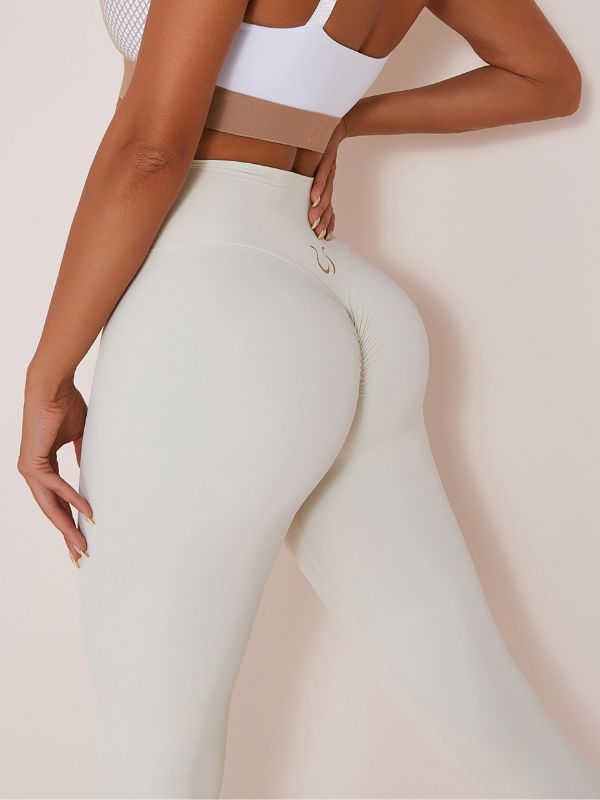 Female High Waist Nude Yoga Leggings