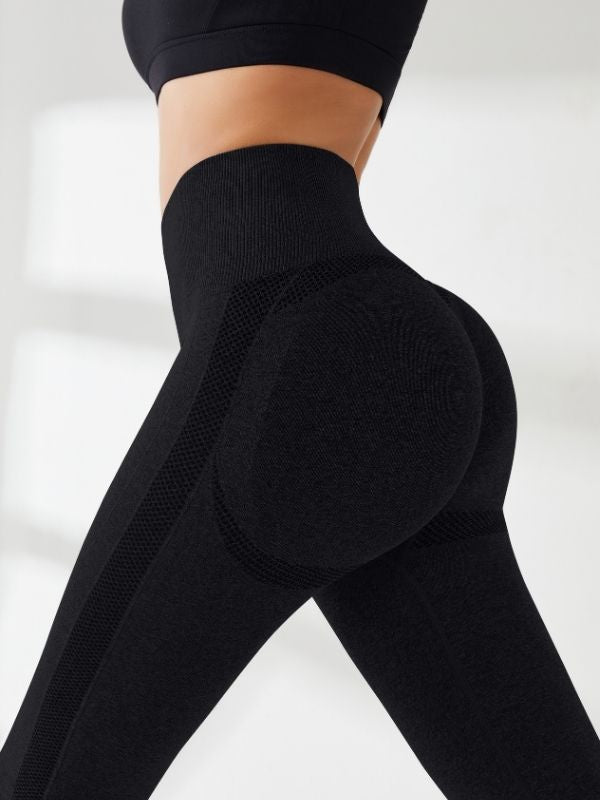 Female  Stretch High Waist Tight Basic Leggings