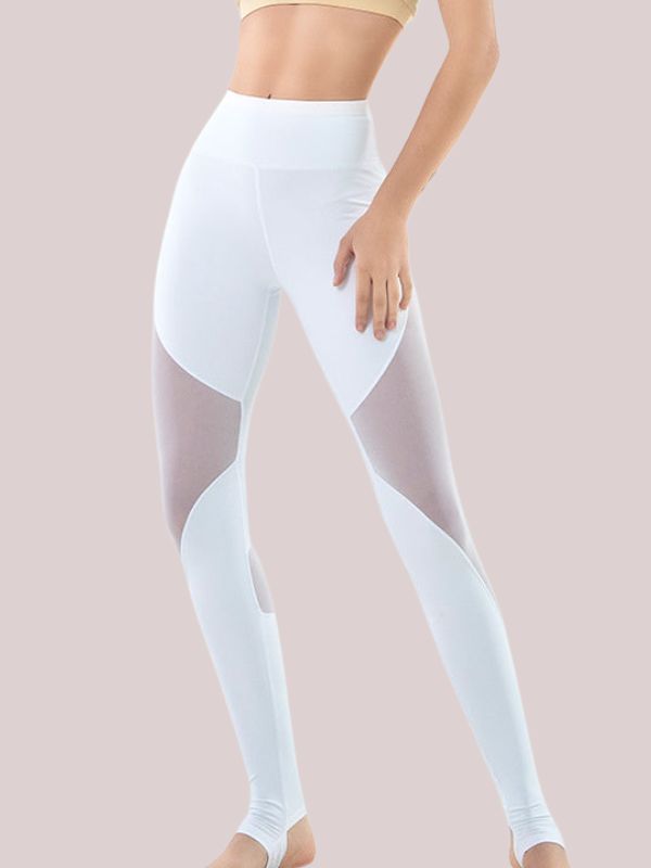 Female High-waist Mesh Leggings