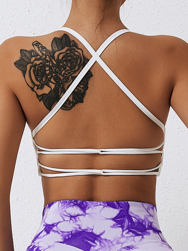 Female Unique Cross Back Sports Bras