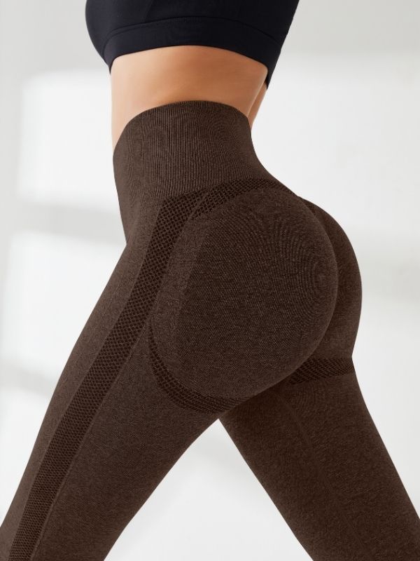 Female  Stretch High Waist Tight Basic Leggings