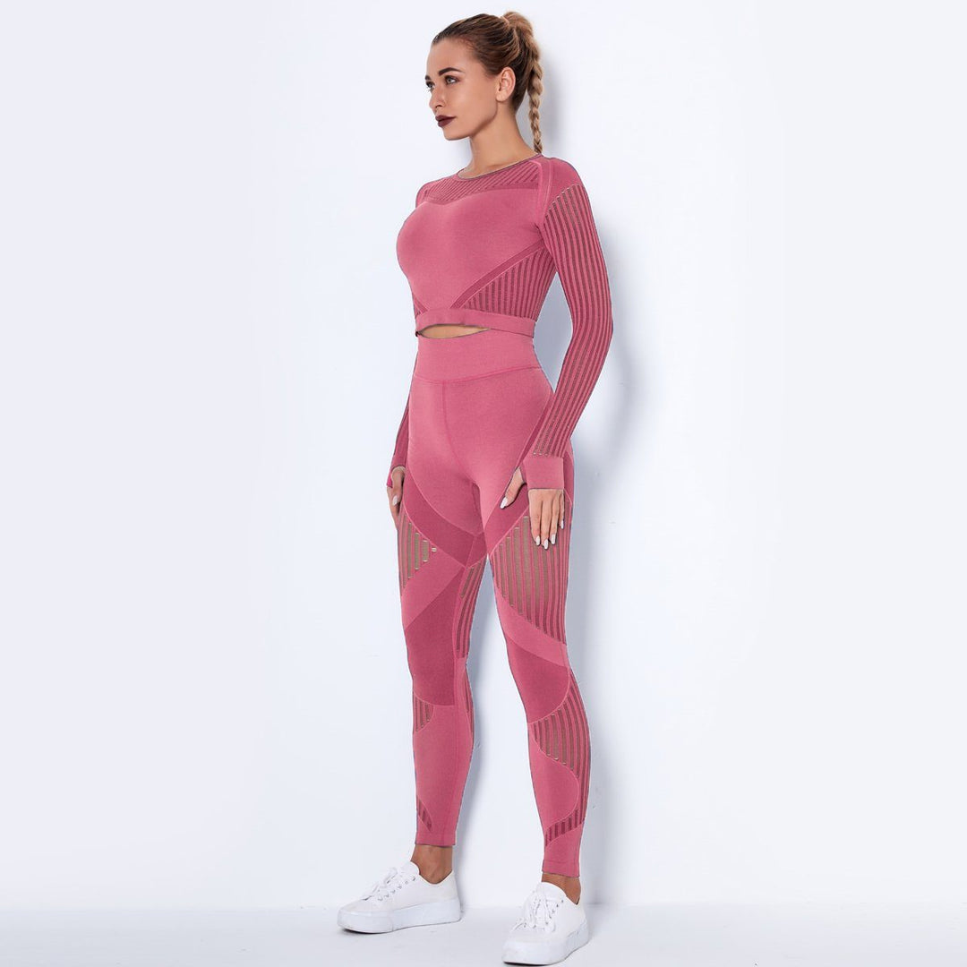 Ultra-Comfort Mesh Seamless Leggings