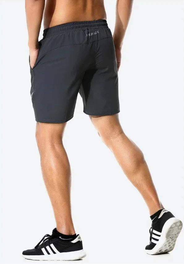 Grey Prime Running Shorts