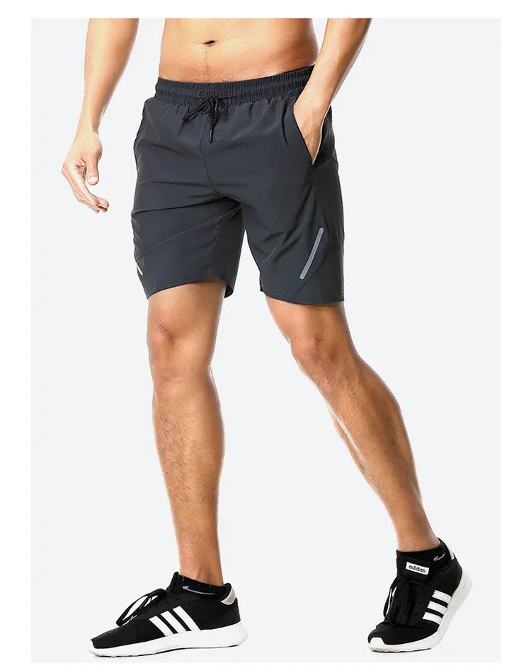 Grey Prime Running Shorts