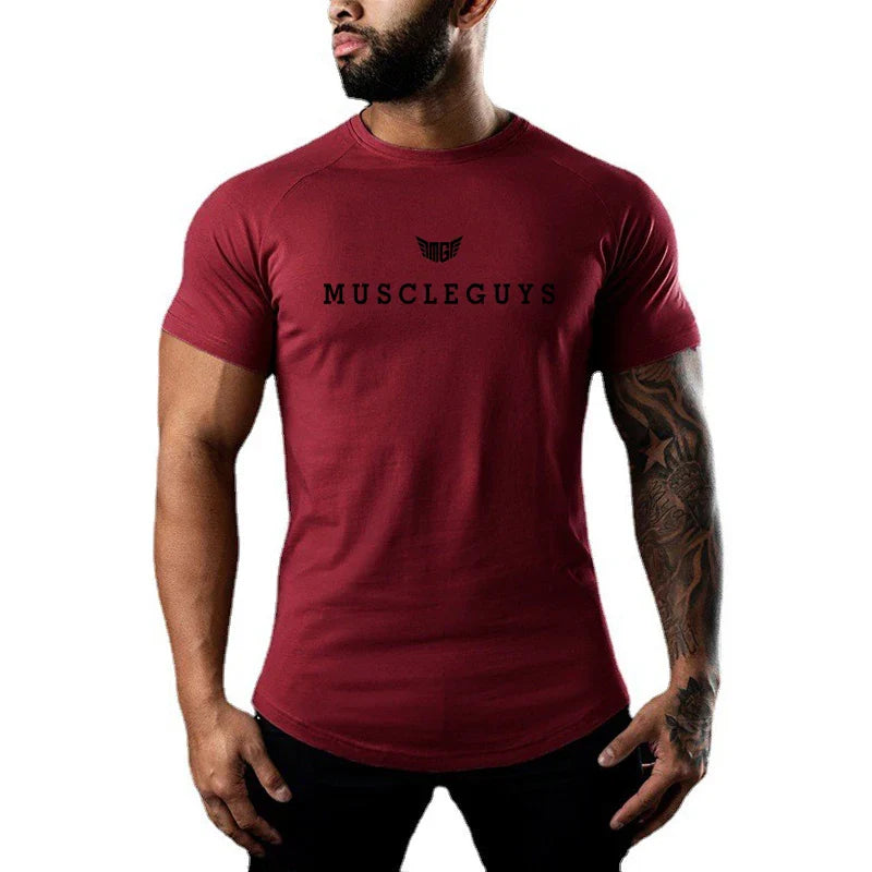 Red MuscleGuys T-Shirt