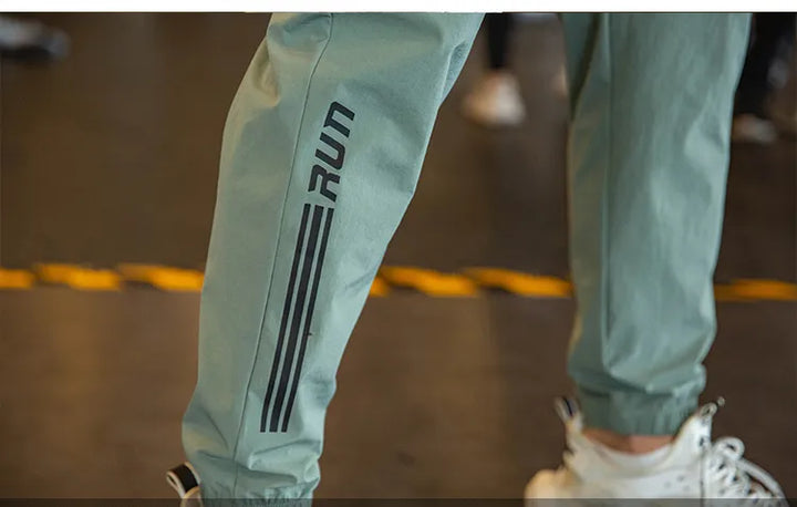 Light Green Endurance Running Joggers