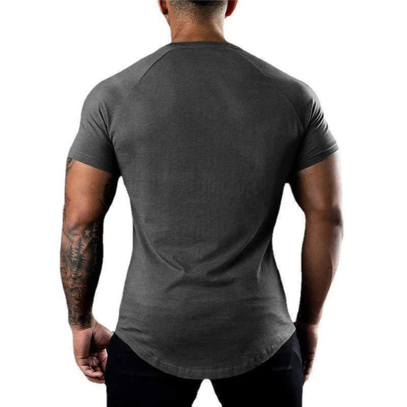 Grey MuscleGuys T-Shirt