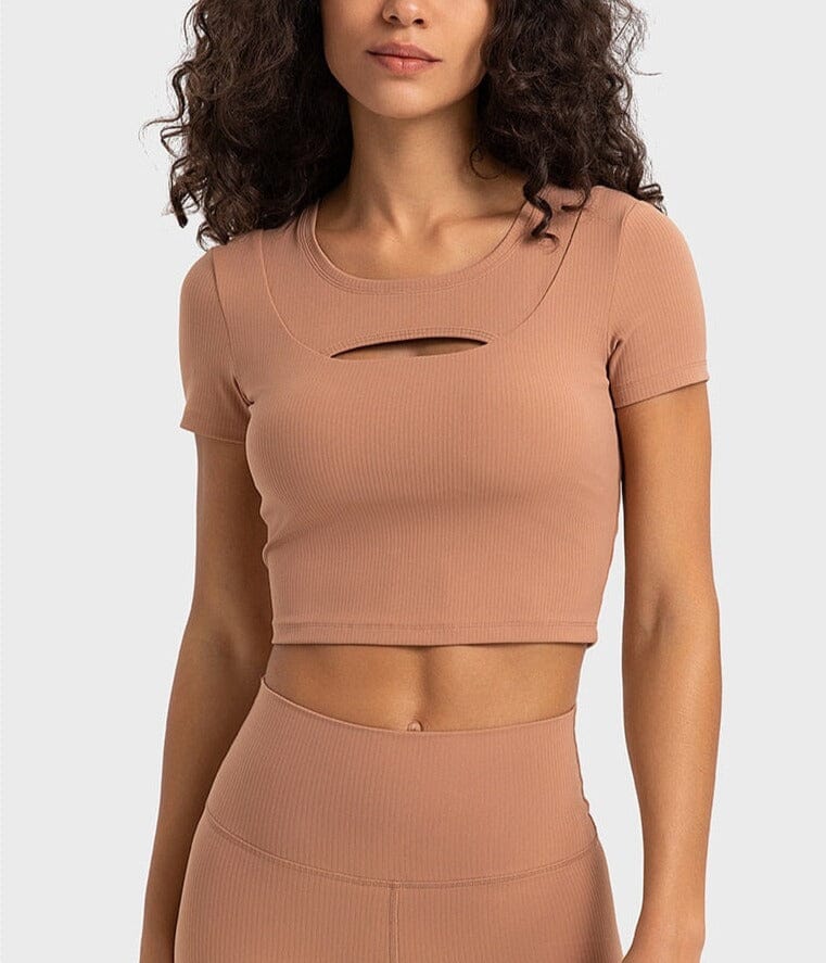 Chic Hollow Design Crop Top