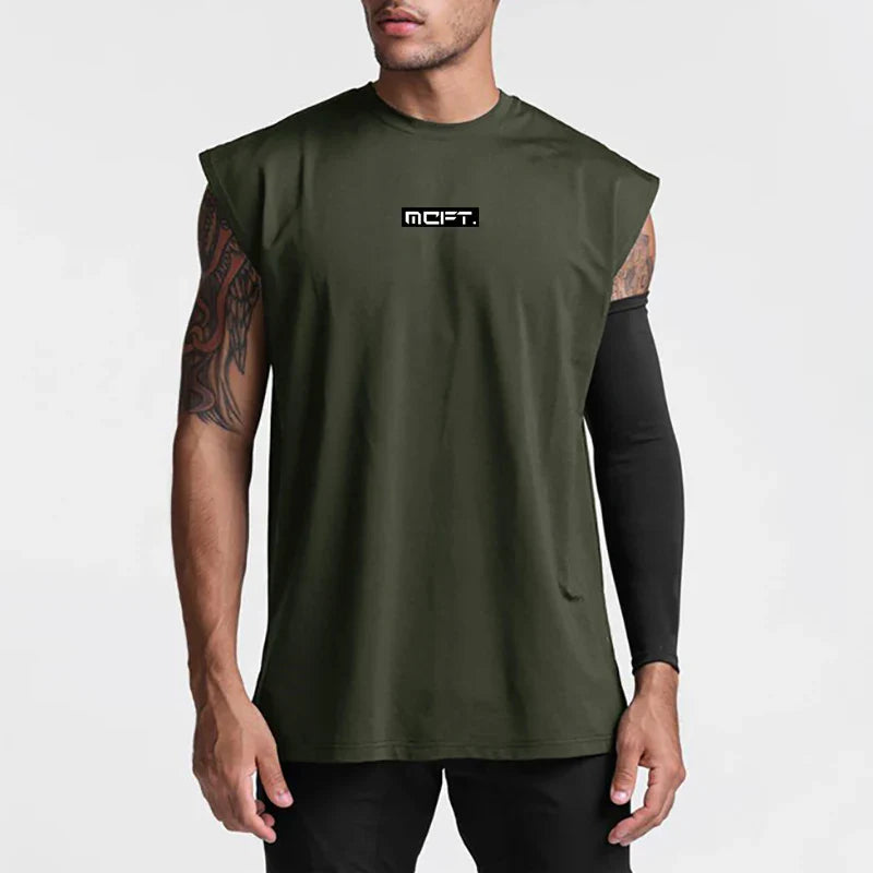 Green Iron Core Tank Top