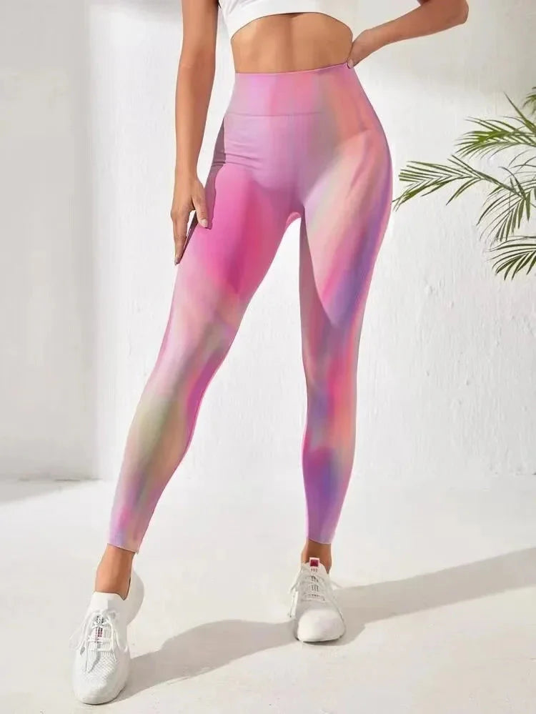 Elevate Your Adventure High-Waist Gradient Leggings