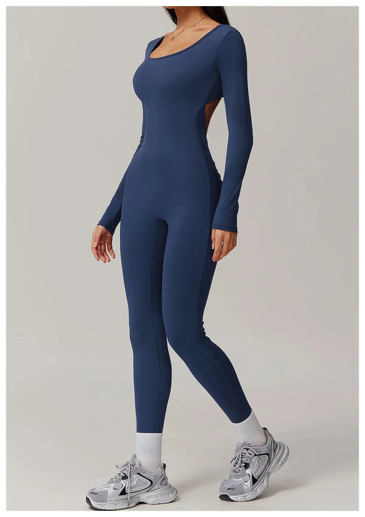 Elevate Your Style: Elegant Long Sleeve Jumpsuit