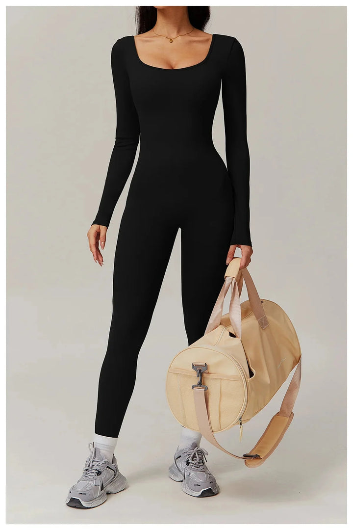 Elevate Your Style: Elegant Long Sleeve Jumpsuit