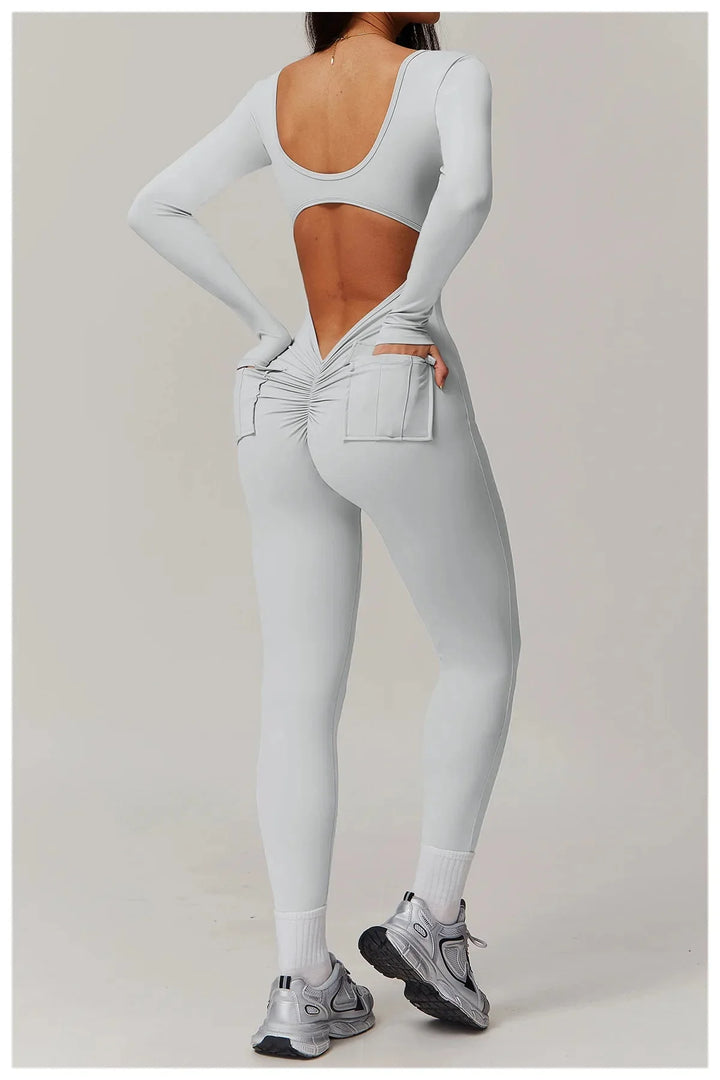 Elevate Your Style: Elegant Long Sleeve Jumpsuit