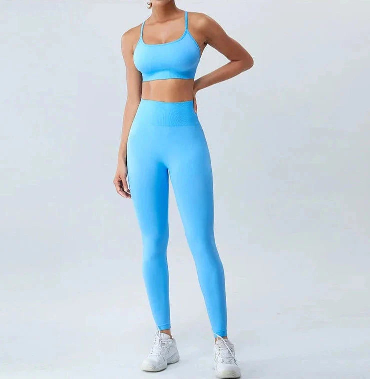 Elevate Your Workout with Elemental High-Waist Seamless Leggings