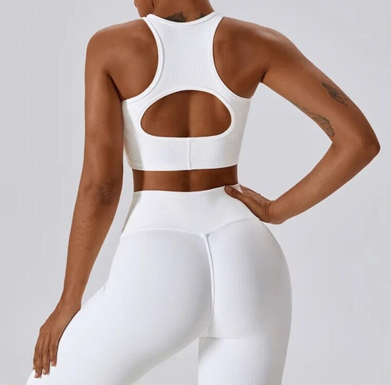 Dreamy Soulmate Racerback Set - Stylish Leggings & Coordinating Top