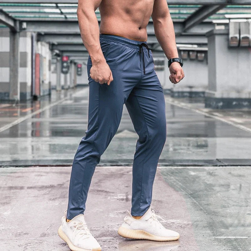 Navy Sport Run Joggers