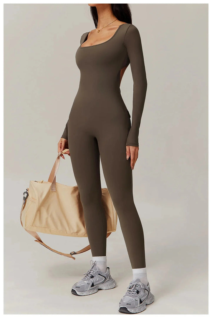 Elevate Your Style: Elegant Long Sleeve Jumpsuit