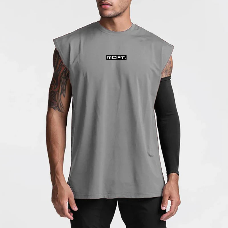 Grey Iron Core Tank Top