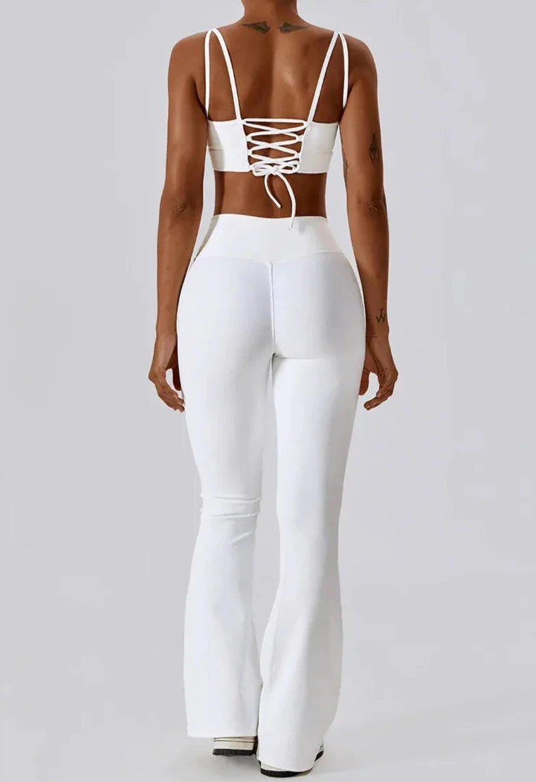 Soulmate Flared Ensemble - Stylish Leggings & Chic Top