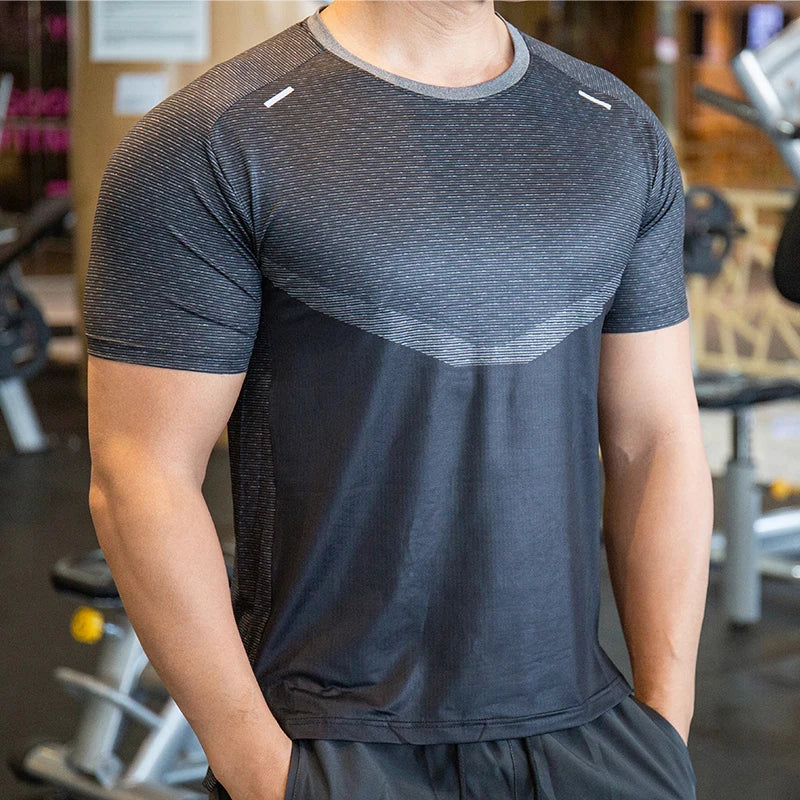 Black/Deep Grey StrengthWave T-Shirt