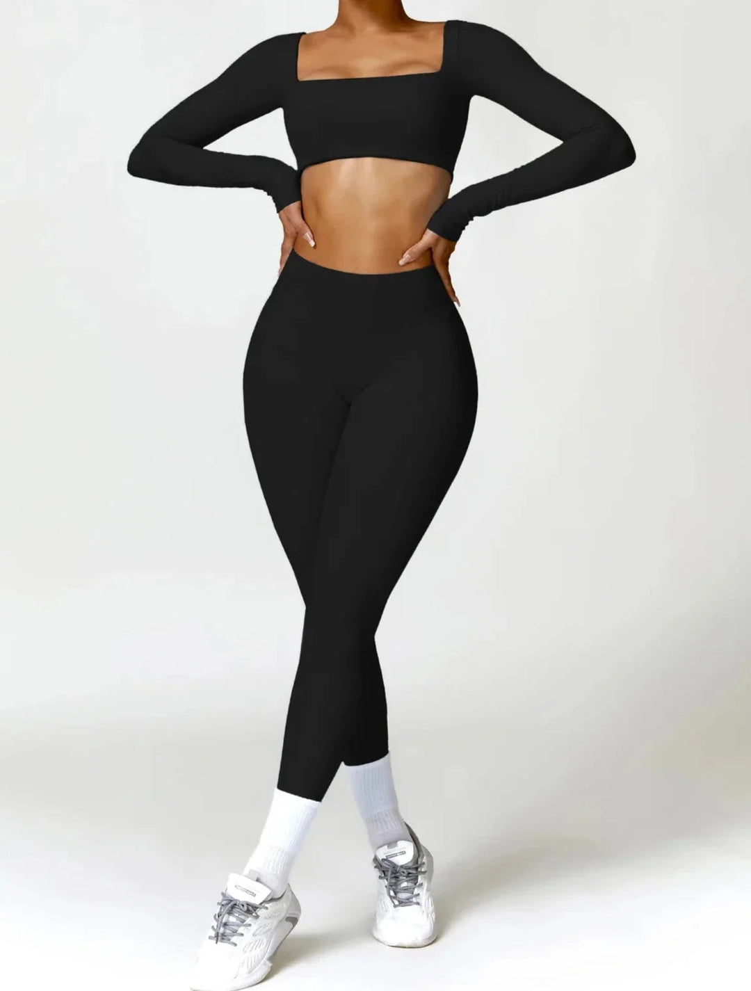 Elevate Your Workout with the Charm Flex Performance Leggings and Top Set