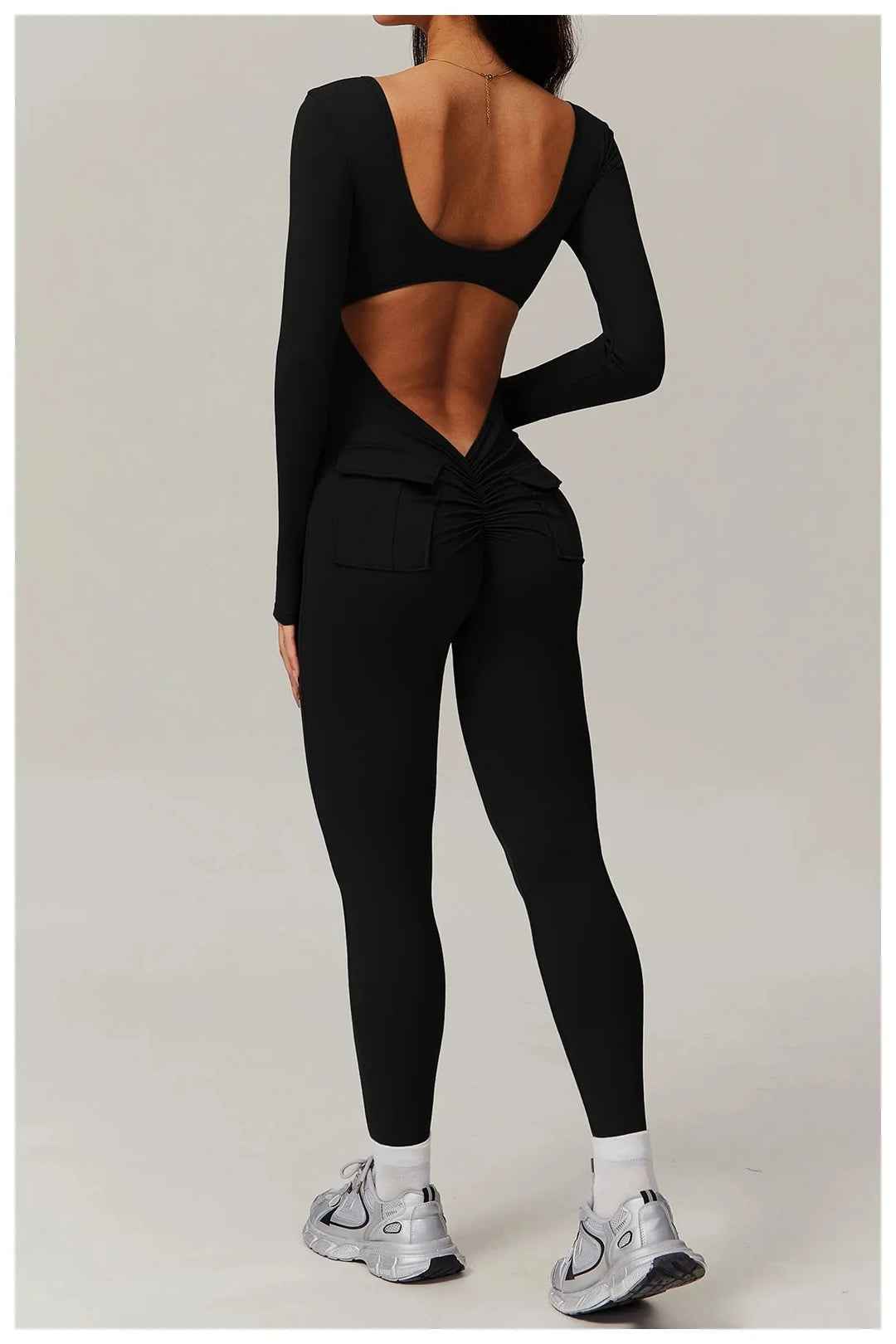 Elevate Your Style: Elegant Long Sleeve Jumpsuit