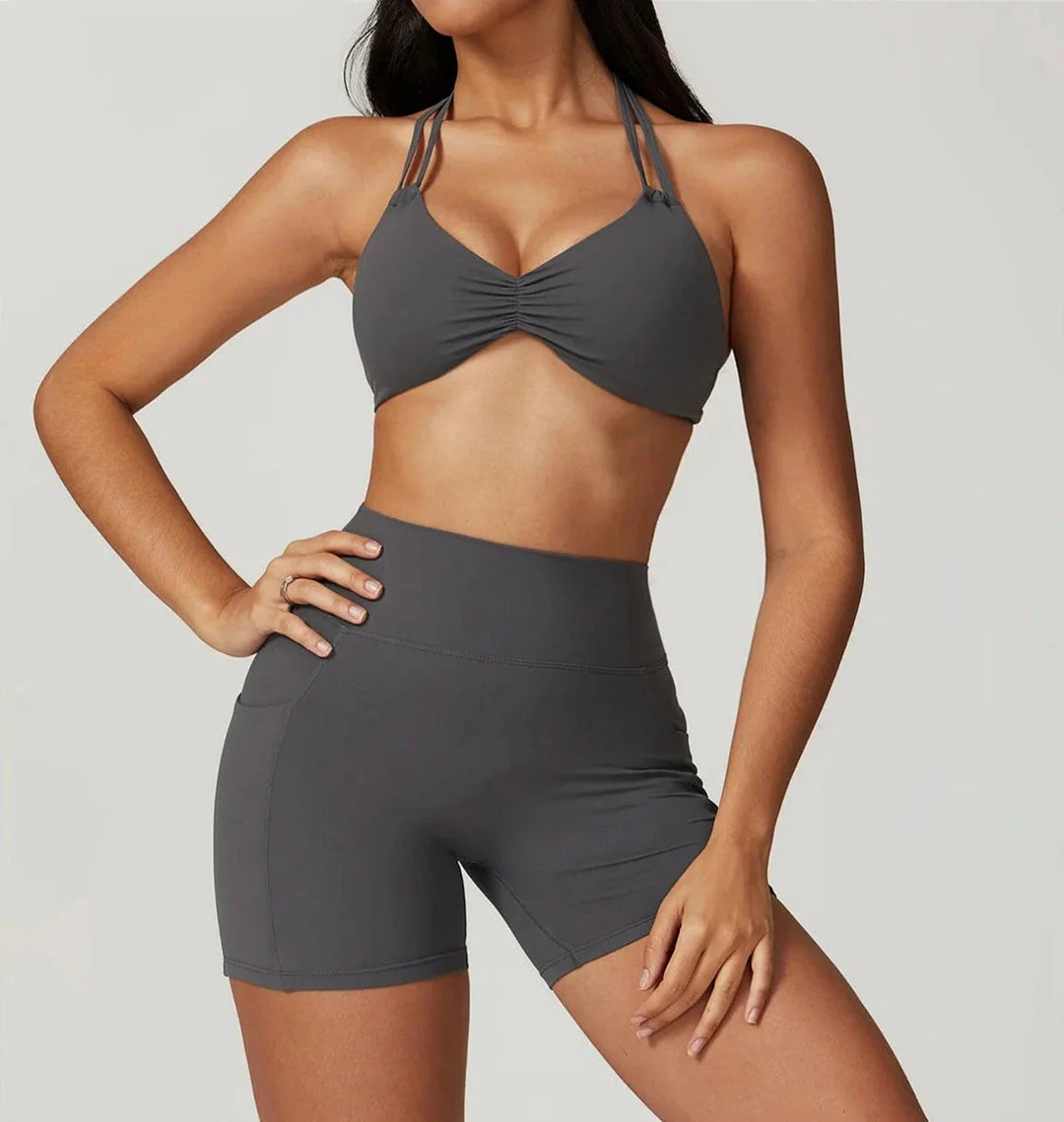 Heavenly Halter Sports Bra