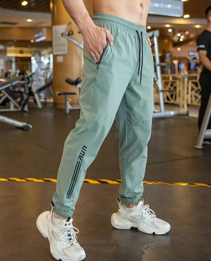 Light Green Endurance Running Joggers