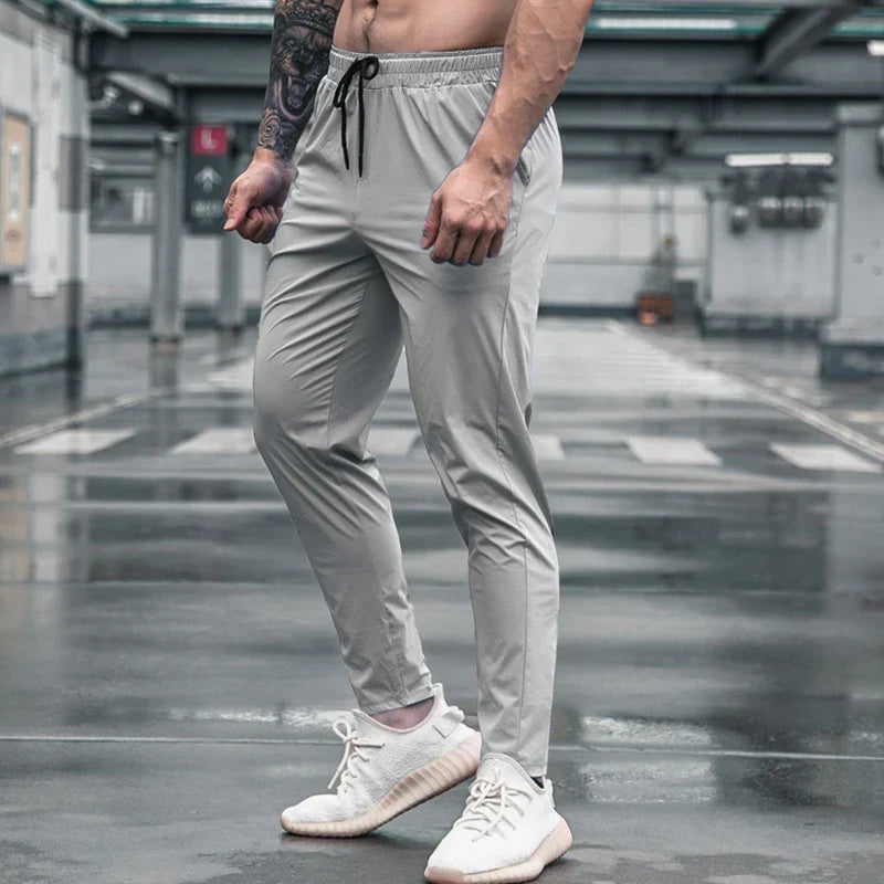 Light Grey Sport Run Joggers