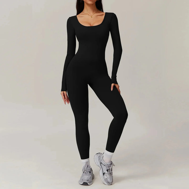 Elevate Your Style: Elegant Long Sleeve Jumpsuit