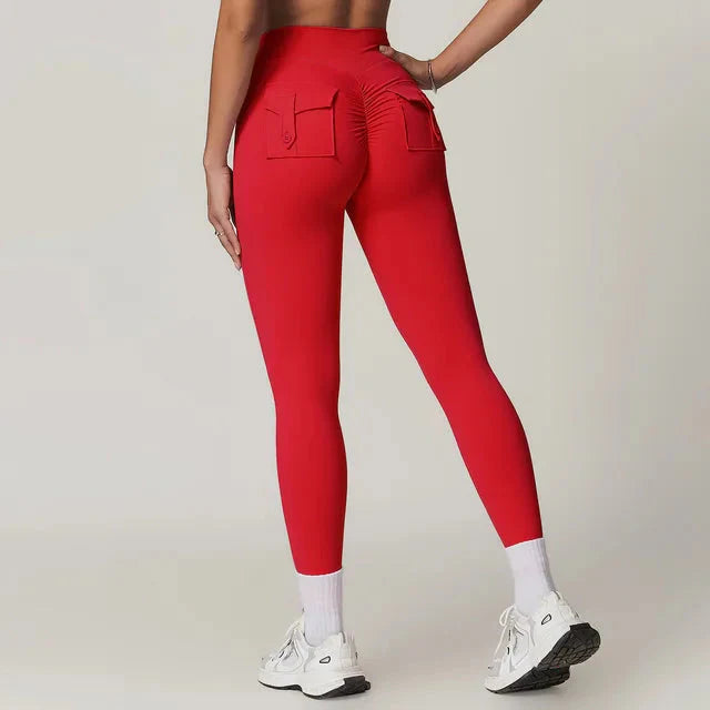 Sporty Chic Pocket Leggings