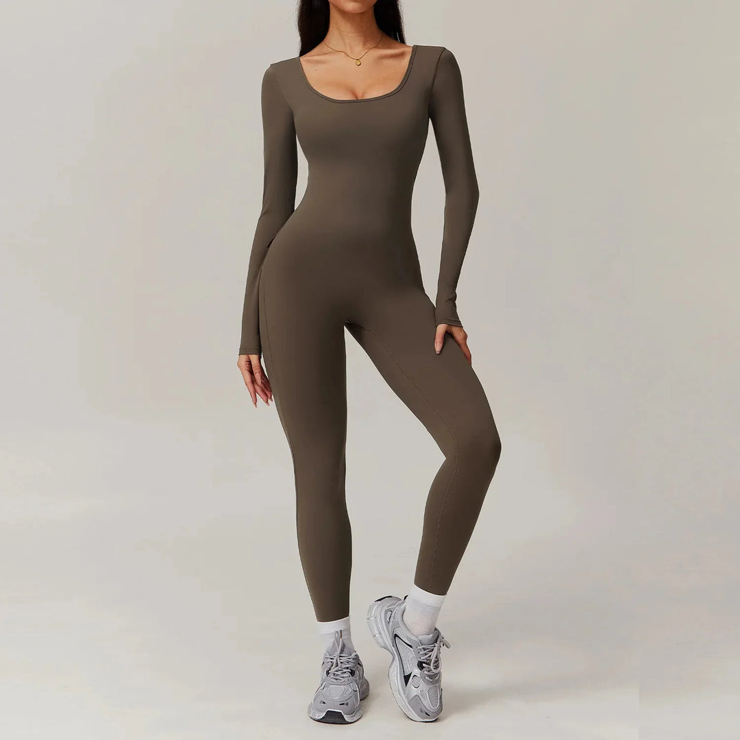 Elevate Your Style: Elegant Long Sleeve Jumpsuit